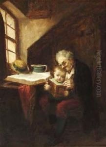 The Reading Lesson by John P. Burr
