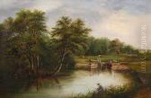 Figures By A Lock