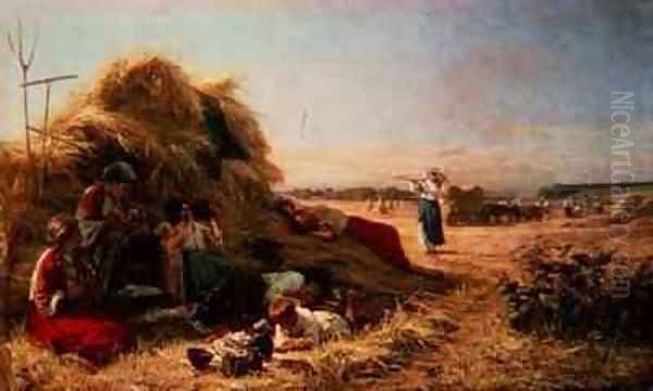 Work in the Fields - view 1