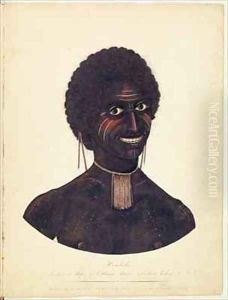 Wambela, wife of Cobbawn Wogi, native chief of Port Stephen, NSW by Richard Browne