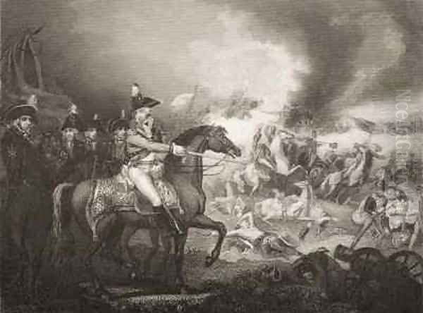 The Attack upon the French Camp - view 1