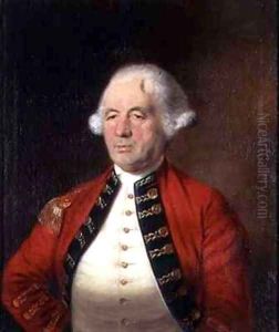 Portrait of Augustin Prevost (1723-86) in Uniform by Mather Brown