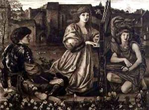 Chant d'Amour by Sir Edward Coley Burne-Jones