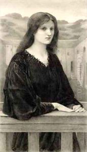 Vespertina Quies by Sir Edward Coley Burne-Jones