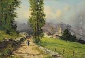 Paesaggio Alpino by Giuseppe Buscaglione