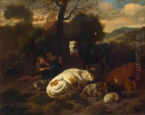 Landscape by Dirk van Bergen