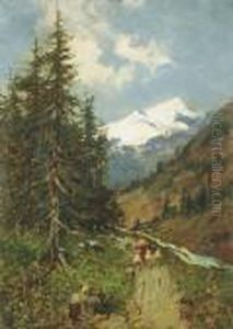 - Paesaggio Montano by Giuseppe Buscaglione
