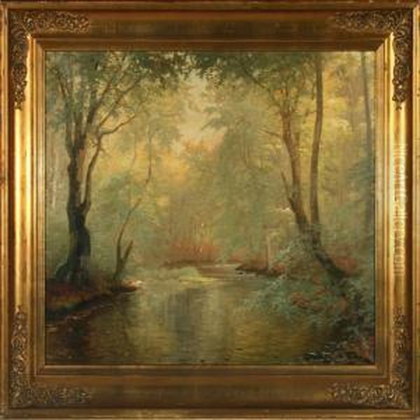 Forest Scenery With Astream - view 1