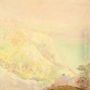 A Danish Landscape From The Cilffs Of Moen A Danish Landscape From The Cilffs Of Moen