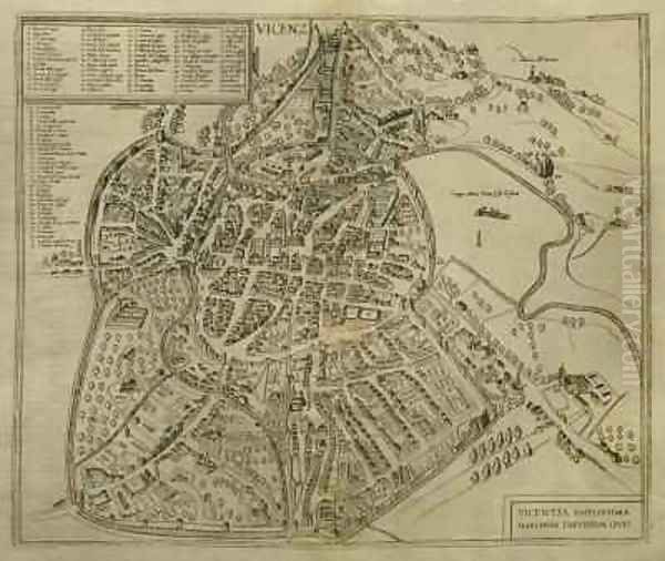 Map of Vicenza - view 1