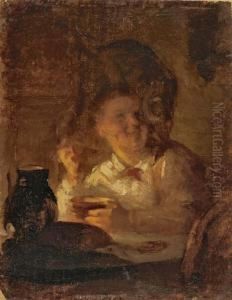 "frau Mit Katze"