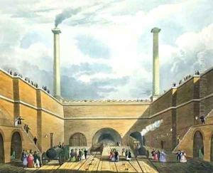 Entrance of the Railway at Edge Hill, Liverpool 2