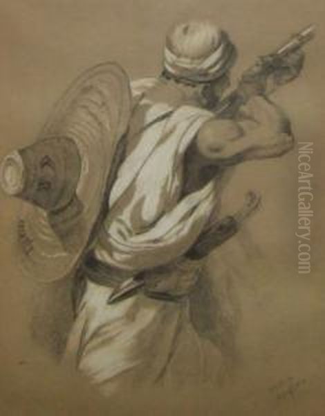 Study Of An Arabian Soldier - view 1