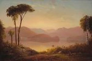 Sunset On A Tropical River