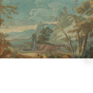 Veduta Della Campagna Romana by Jan Frans Van Bloemen (Orizzonte)