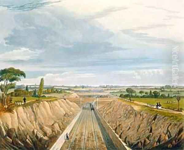 Near Liverpool, looking towards Manchester - view 1