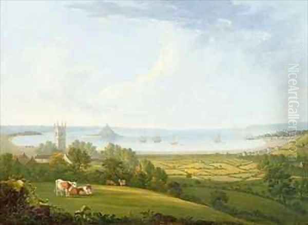 Mounts Bay from Ludgvan - view 1