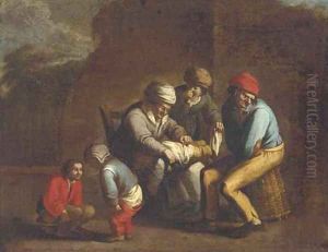 An allegory of the sense of smell by Andries Both