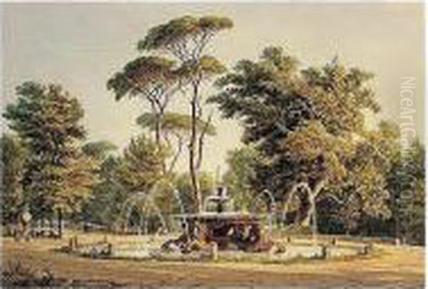 View In An Roman Garden - view 1