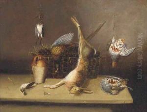 Game in a larder by Benjamin Blake