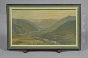 Paysage De Vallee by Maurice Busset