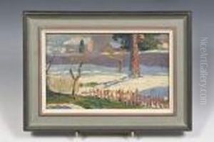 Paysage Sous La Neige by Maurice Busset