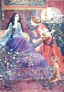 The Prince Awakens the Sleeping Beauty by Gordon Frederick Browne