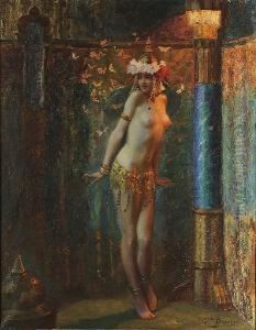 Les Papillons D'or by Gaston Bussiere