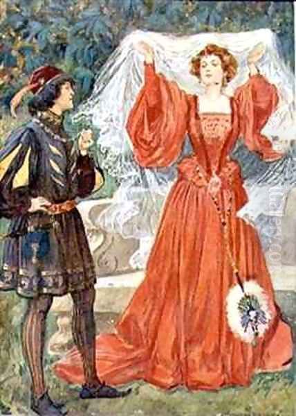 Viola and Olivia in Twelfth Night - view 1