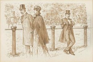 En Passant He: "that's That Ass
Bounderson,isn't It? He Should Have Been Drowned As A Puppy!" by George L. Du Maurier