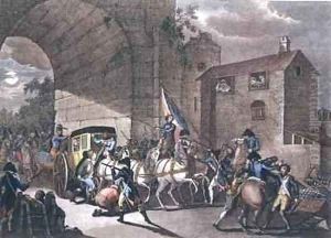 The Arrest of Louis XVI (1754-93) at Varennes by Jan Bulthuis