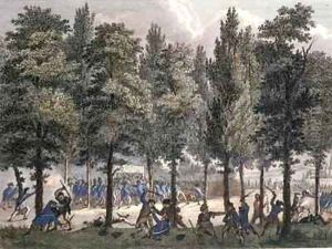 The Marseillais on the Champs-Elysees by Jan Bulthuis
