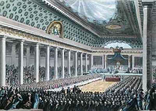 Opening of the Estates General at Versailles - view 1
