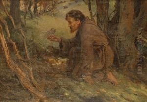 St Francis Of Assisi by Charles Ernest Butler