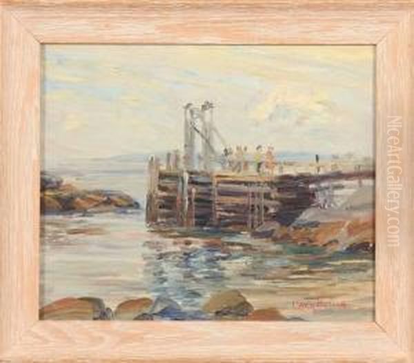 The Old Warf: Monhegan - view 1