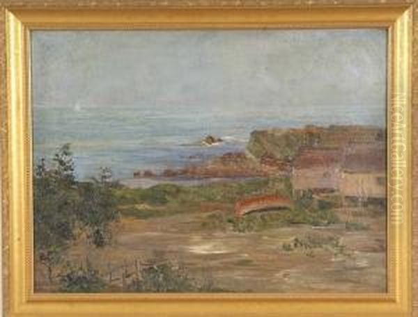 Monhegan Coast, Boat And Boathouses - view 1