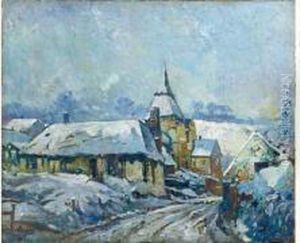 Village En Hiver