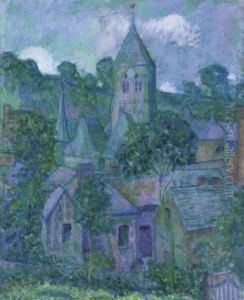 Giverny At Night by Theodore Butler