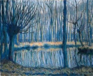 The River, Giverny by Theodore Butler