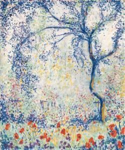 Plum Tree In The Artist's Garden