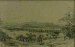 Australian Landscape by Abraham Louis Buvelot