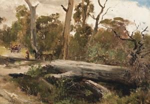 Bush Track At Fernshaw by Abraham Louis Buvelot