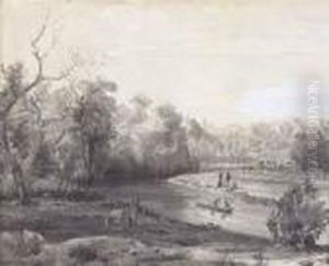 The Yarra by Abraham Louis Buvelot