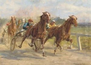 Harness Racing by William Hounsom Byles