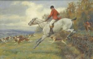 Full Cry,a Foxhunting Scene Full Cry,a Foxhunting Scene