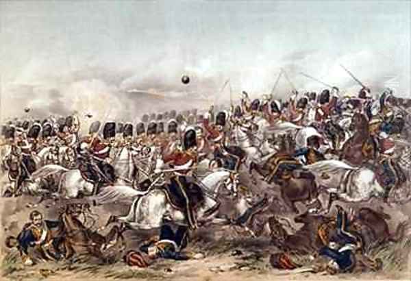 Battle of Balaclava Brilliant charge of the Scots Greys - view 1