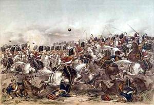 Battle of Balaclava Brilliant charge of the Scots Greys by Augustus Butler