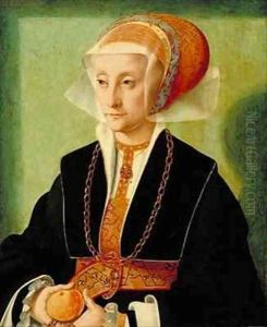 Portrait of a Lady by Bartholomaeus, the Elder Bruyn