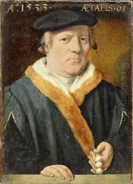 Portrait of a 61 year-old Man - view 1