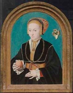 Margarethe von Aich (1517-70) by Bartholomaeus, the Elder Bruyn